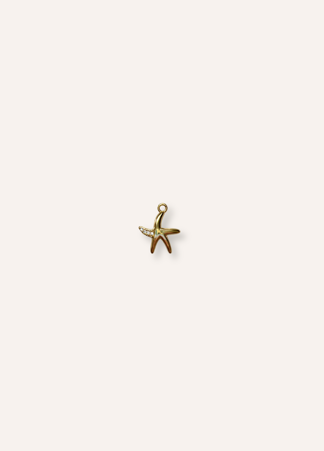 gemstone starfish charm