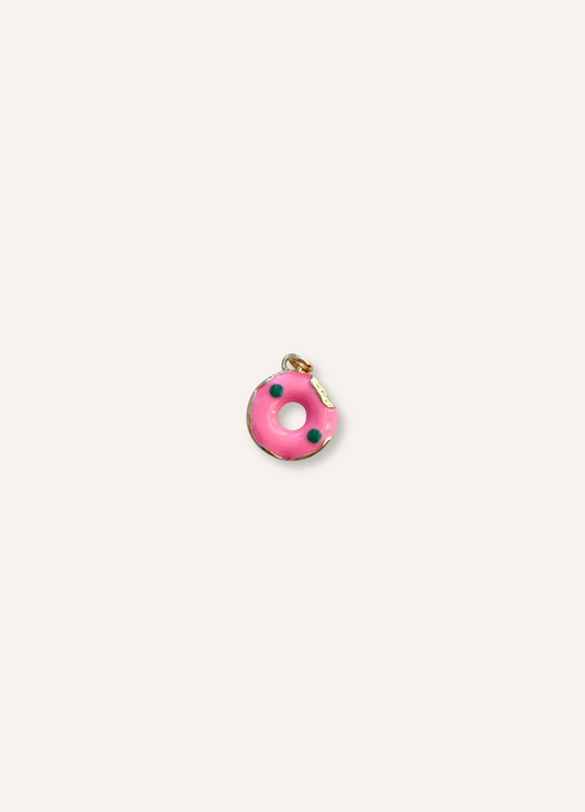 pink donut charm