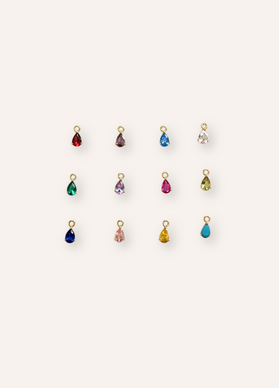 birthstone charms