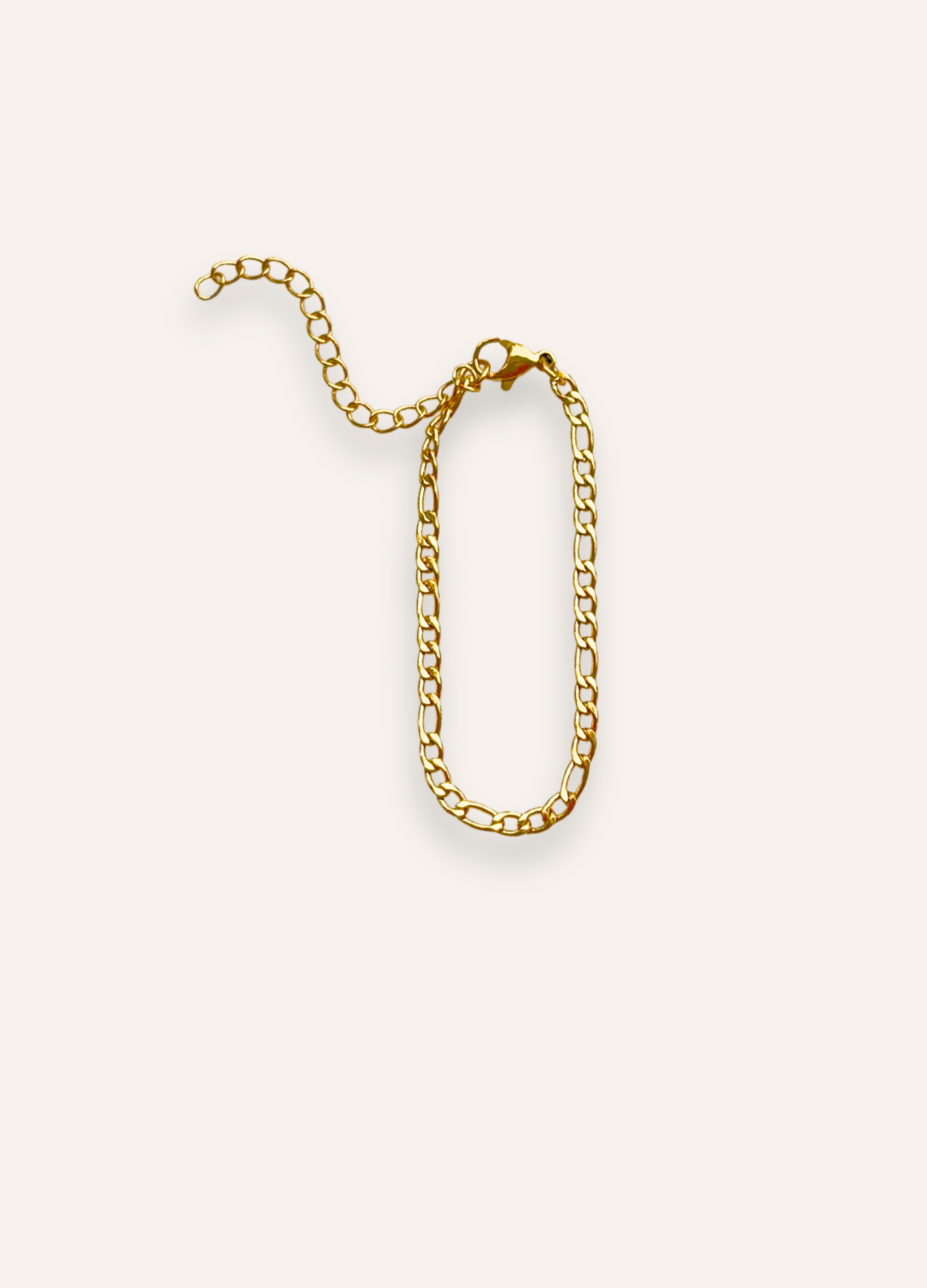 gold figaro bracelet