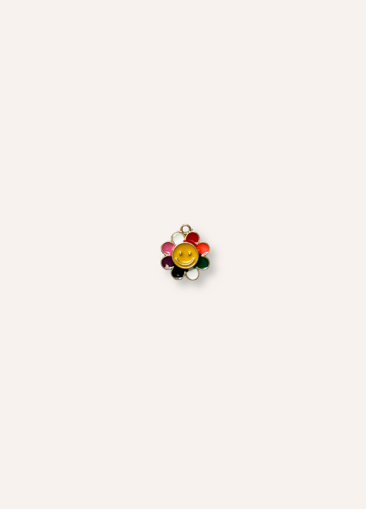 colorful flower charm