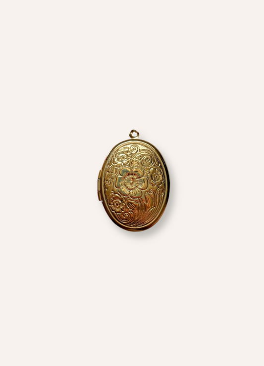 large vintage locket